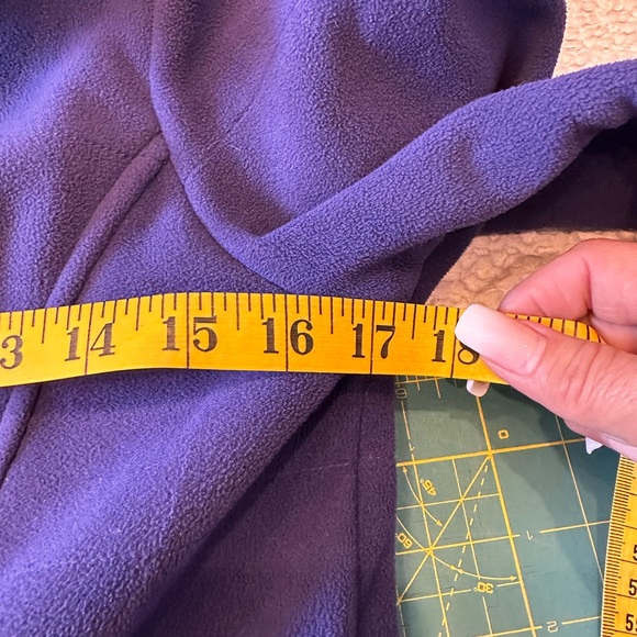 Athleta switchback‎ size Small purple fleece peacoat - Picture 13 of 15